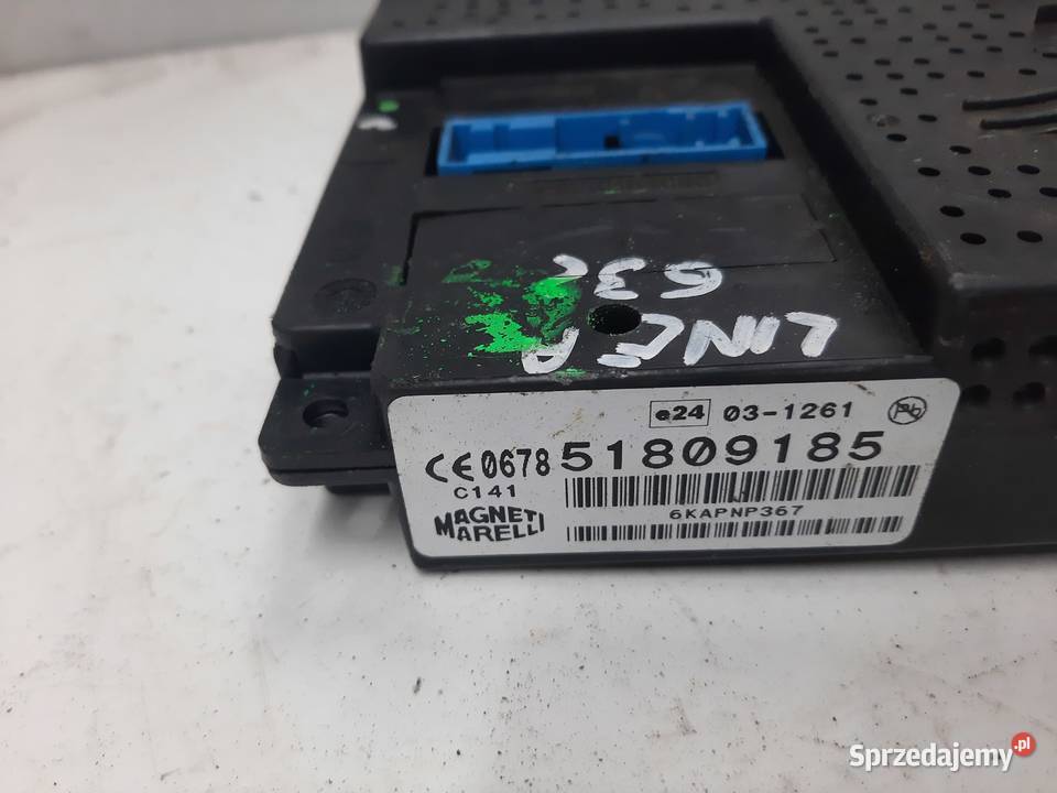 Centralka BlueMe Fiat 51809185 Język Polski osobowe łódzkie Ksawerów sprzedam