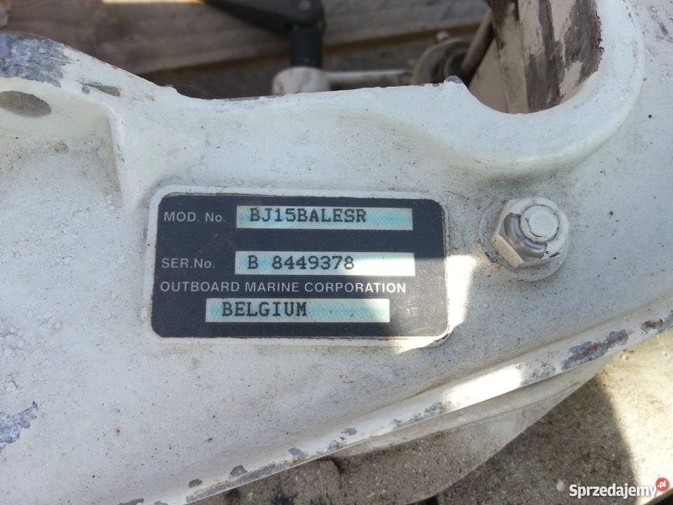2 cyl 2 suwowy silnik do łodzi Johnson 15 Yamaha Kraków