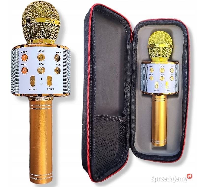 MIKROFON KARAOKE DZIECI BEZPRZEWODOWY GŁOŚNIK