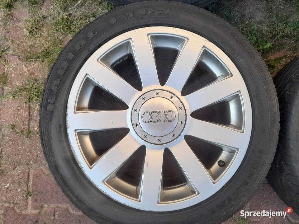 Oryginalne Felgi Audi Sline 18 5x112 8J A4 A6 A8 Średnica 18" Jaworzno sprzedam