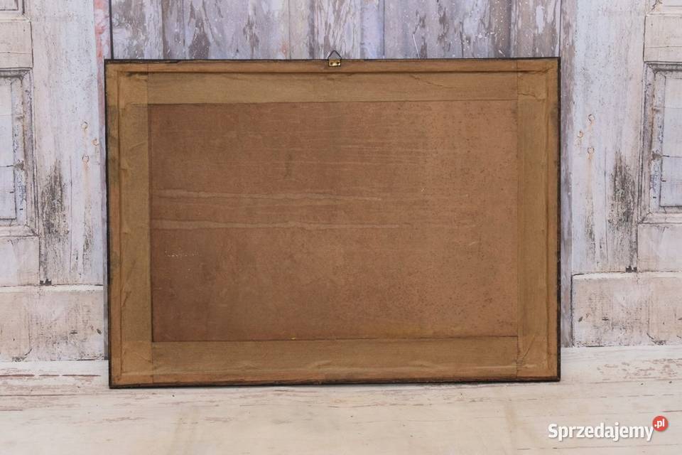 Beksiński Pastel na Kartonie Potwór Stary Obraz małopolskie Kraków sprzedam