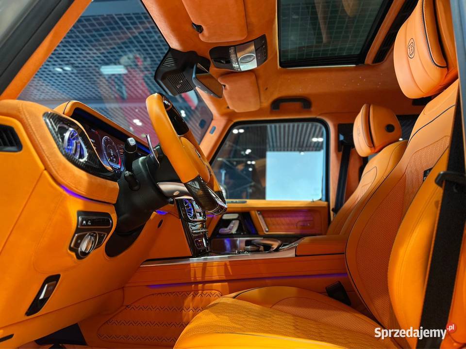 tuning na zewnątrz i wewnątrz Brabus 800 Klasa G dolnośląskie