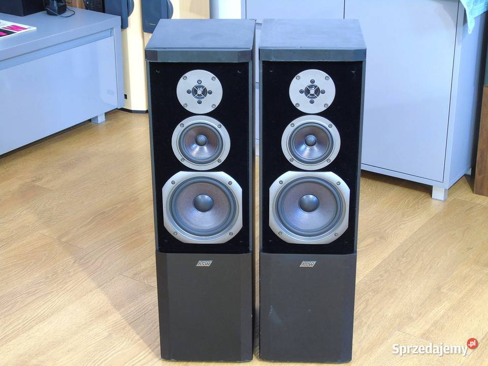 Świetne kolumny stereo ASW Sonus DC 100 sprawne Słuchawki i głośniki Jasło
