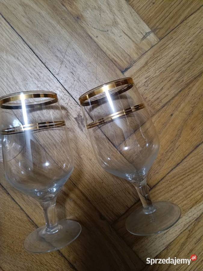Kieliszki do koniaku i likieru przezroczysty Gdańsk sprzedam