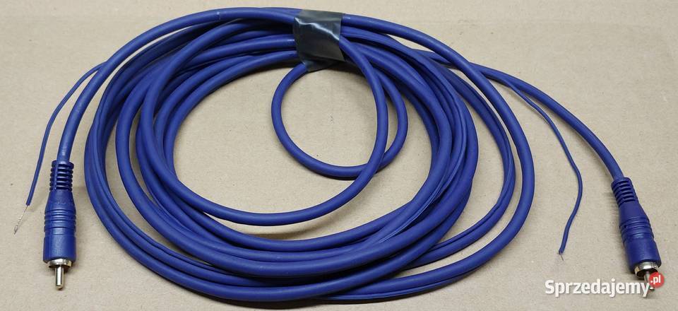NIEBIESKI KABEL AV RCA PIONEER Pozostałe Mielęcin
