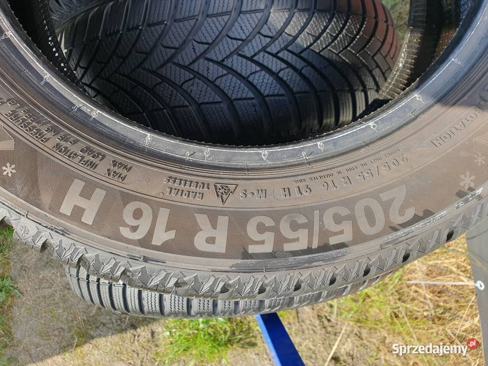 103 Opony uzywane zimowe 20555R16 Semperit 55 Bąków
