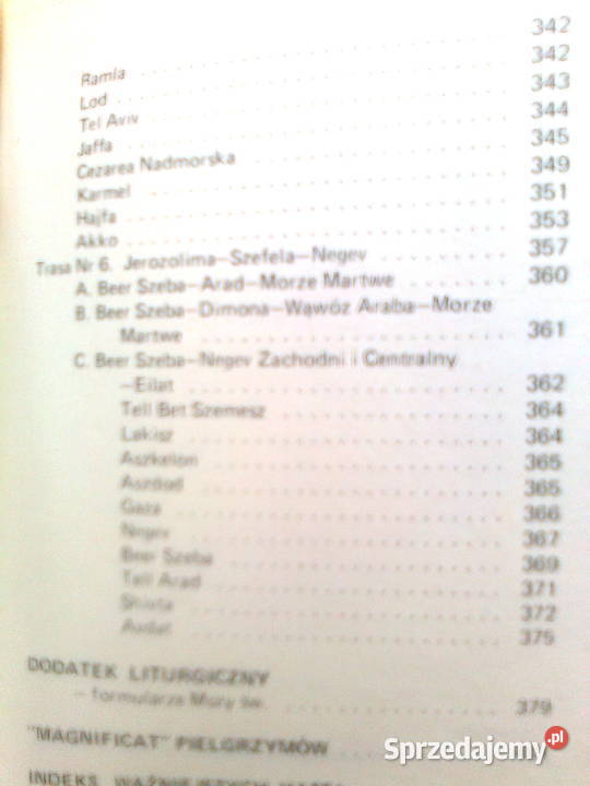 Przewodnik Ziemi Świętej miękka mazowieckie Warszawa