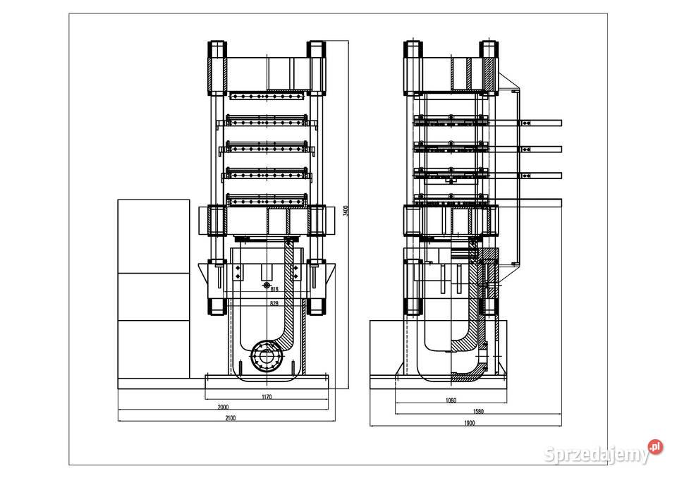 OKAZJA Hydrauliczna prasa wulkanizacyjna Piaseczno sprzedam