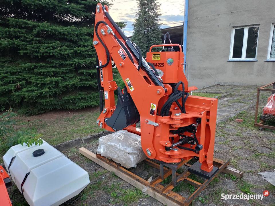 Koparka do ciągnika BHMS 225 GEOGRASS przesuw Żurawica sprzedam