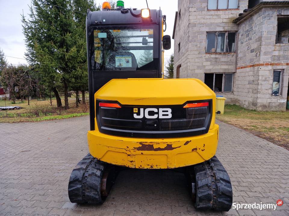 Minikoparka JCB 57c1 2016r 55 tony hydrauliczne lubelskie Ryżki
