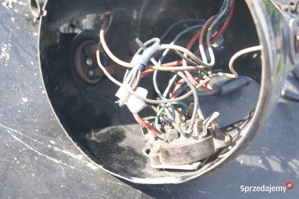 DKW RT 350 LAMPA STACYJKA INSTALACJA CEWKI DKW