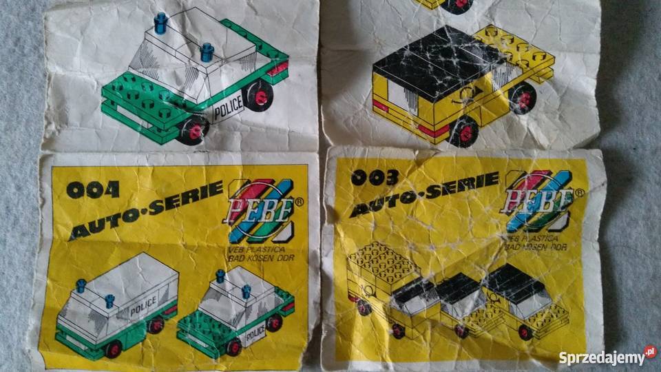 KLOCKI PEBE DDR pasują do Lego składane Warszawa