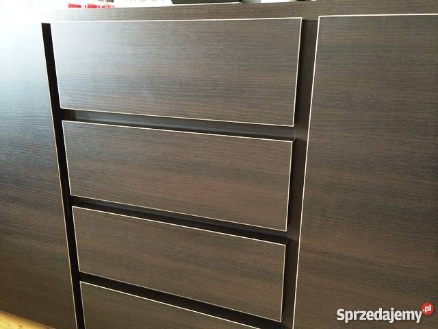 Komoda wenge Black Red White Wrocław