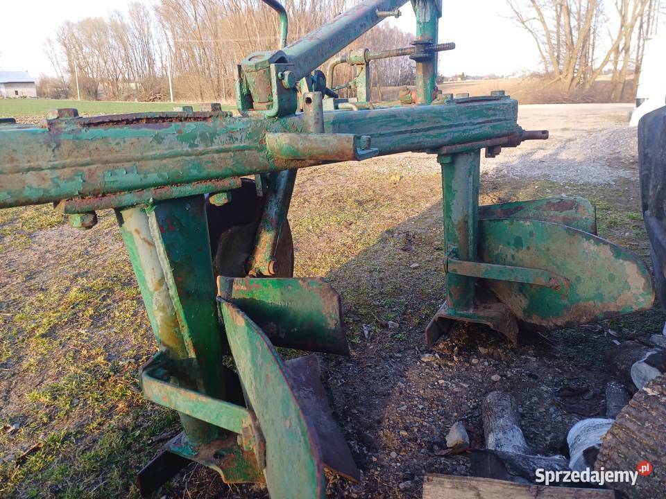 Pług 3 skibowy unia grudziądz nieuszkodzony Pełkinie
