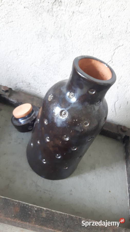 Butelka ceramiczna ręcznie wykonana sprzedam