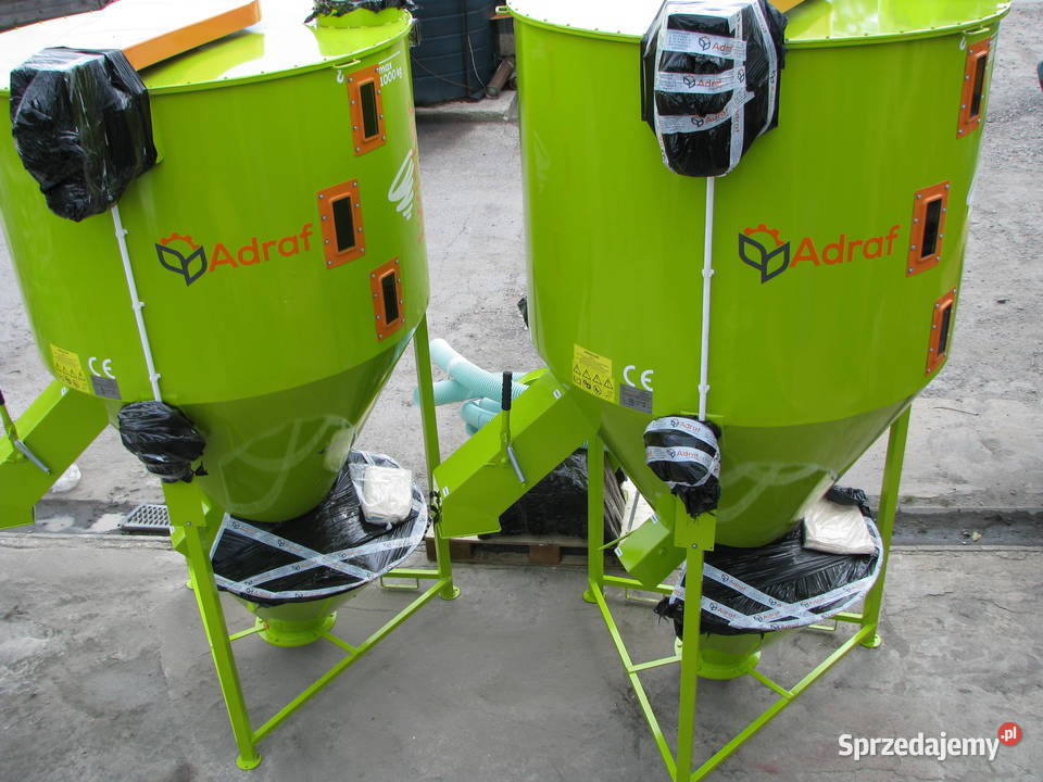 Mieszalnik pasz sypkich ADRAF Twister M011 750 w nieuszkodzony Opoczno
