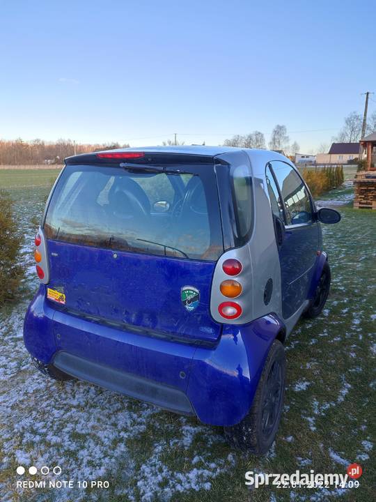Smart fortwo 450 Uszkodzony Ciechanów sprzedam