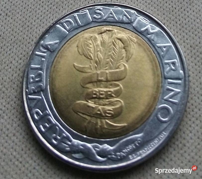 SAN MARINO 500 LIRÓW 1995 r FAOBIMETAL Legionowo