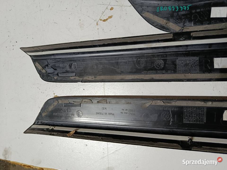 Audi Q5 lift 8R listwy progowe przód tył komplet Kościerzyna