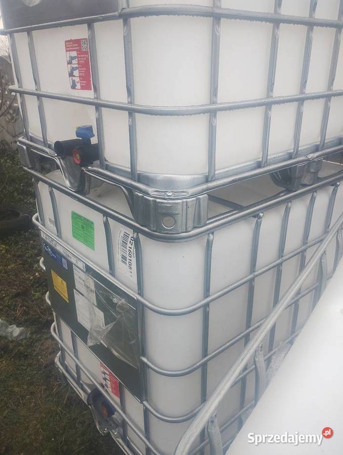 Zbiorniki Mauzer 1000l Krzyżanowice Średnie sprzedam