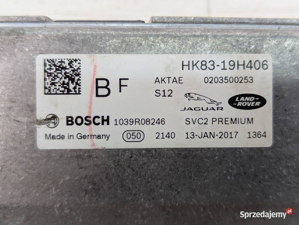 MODUŁ PRZEDNIA KAMERA LANE ASSIST JAGUAR FPACE Białystok