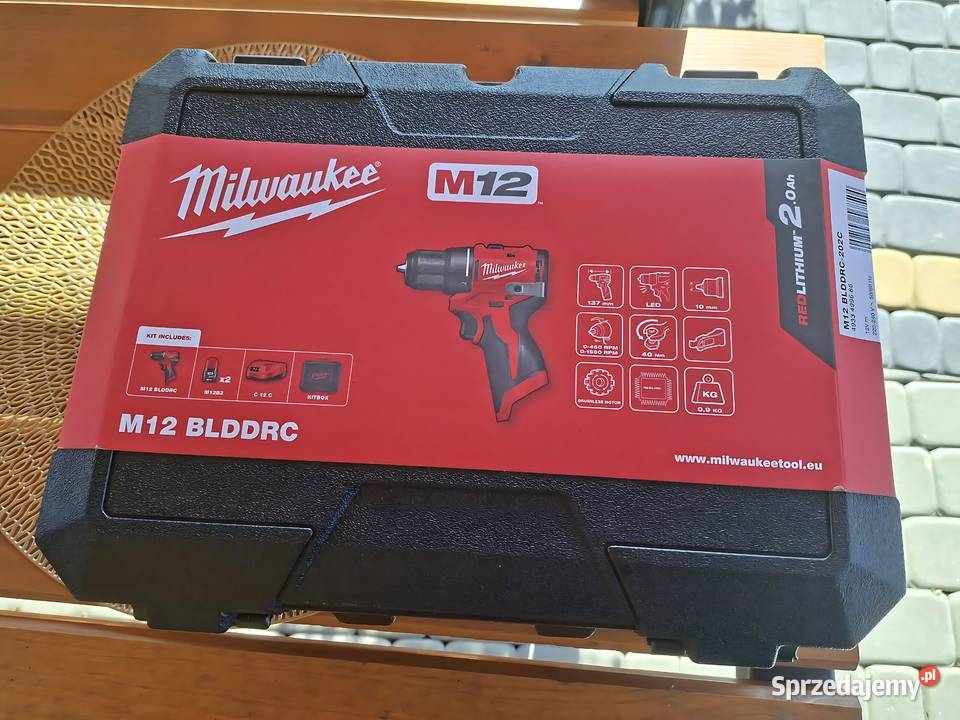 Wiertarkowkrętarka bezszczotkowa Milwaukee M12 podkarpackie
