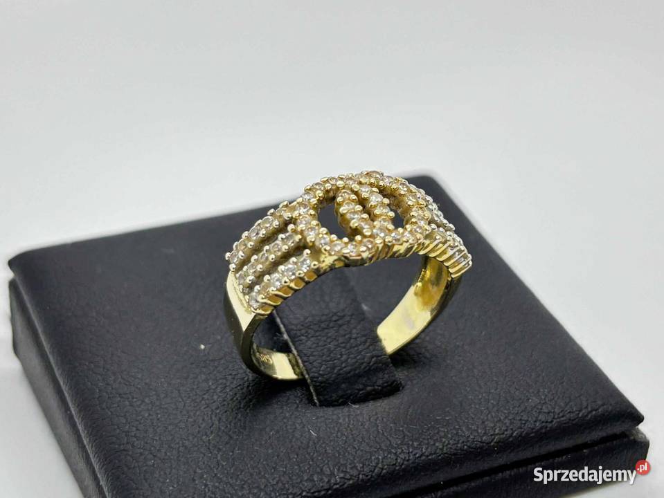 Złoty Pierścionek pr 585 338g R13 złoto Elbląg sprzedam