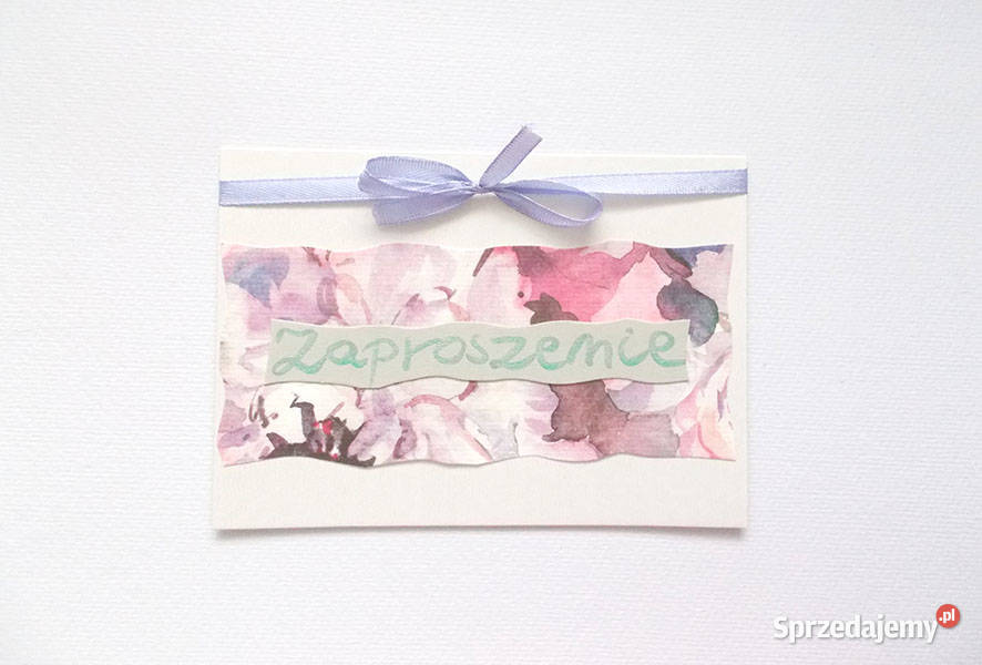 pastelowe zaproszenia c6 ogólne zaproszenia Gdańsk