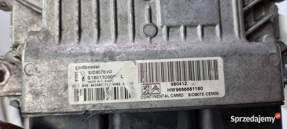 KOMPUTER SILNIKA ECU CITROEN C4 PICASSO Lipno