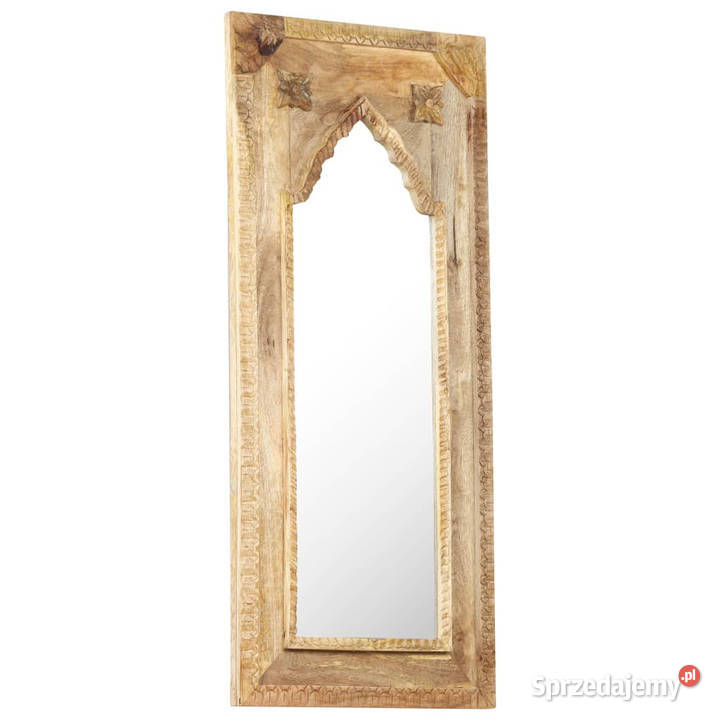 Lustro w ramie z litego drewna mango 50x3x110 Warszawa