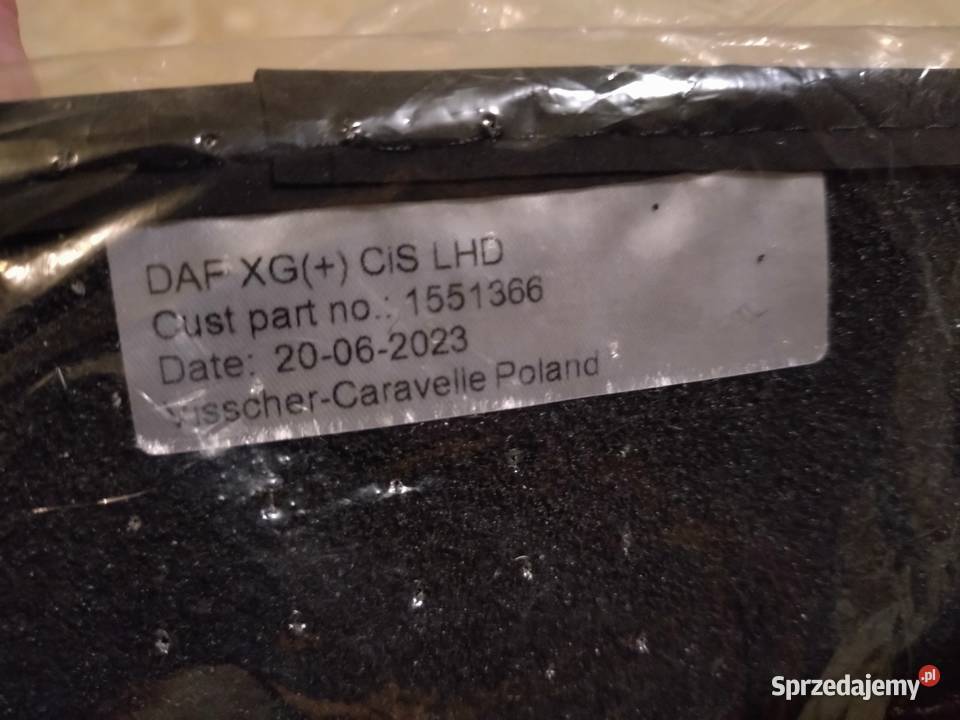 Dywaniki welurowe daf xg xg nowe oryginalne Dywaniki podkarpackie sprzedam