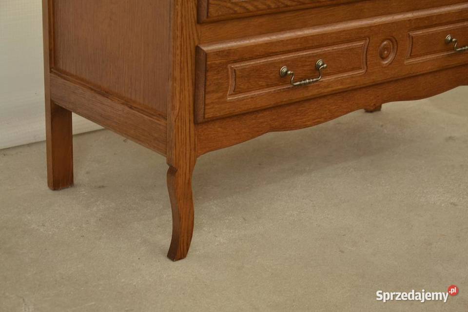 komoda na giętych nogach szuflady Poddębice sprzedam