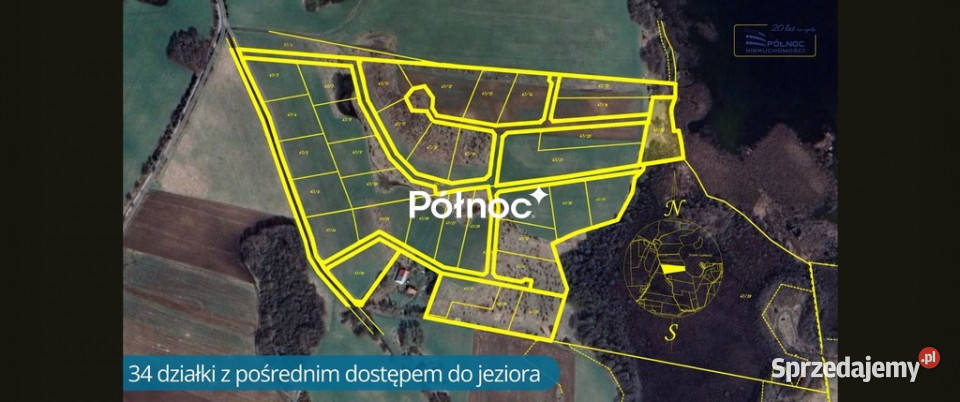 Działki dostęp j Łaśmiady i pomostem PROMOCJA
