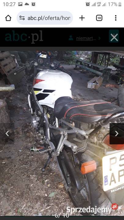 Honda CBR 600 600cm3 mazowieckie Warszawa