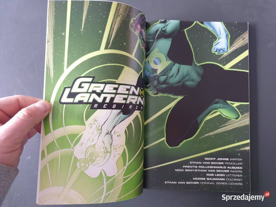 Green Lantern Rebirth orignalny komiks USA Gdynia