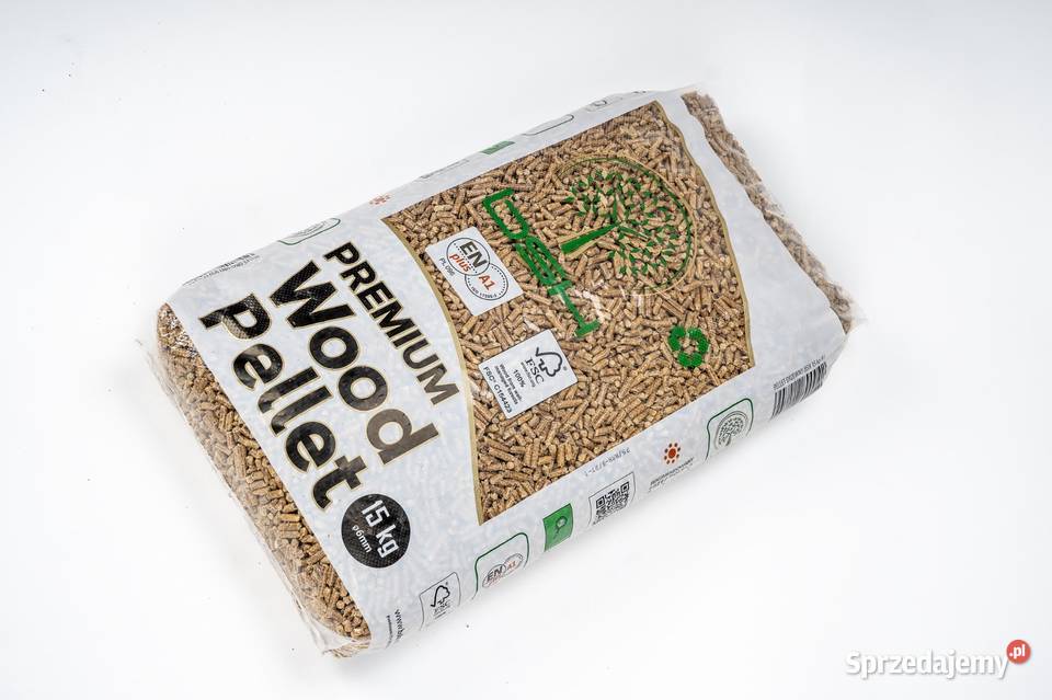 Pellet pelet BSH Premium A1 ceryfikat worki 15 Opał łódzkie Będków sprzedam