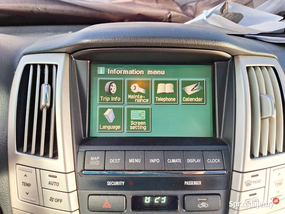 Lexus RX 400h nawigacja 8611048200 EUROPA 2007r osobowe sprzedam