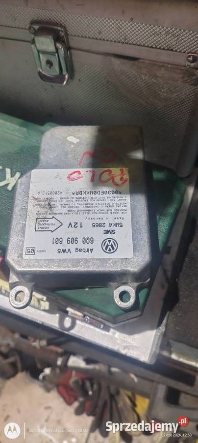 6q 0 909 601 sensor poduszek airbag VW polo 6N Lubin sprzedam