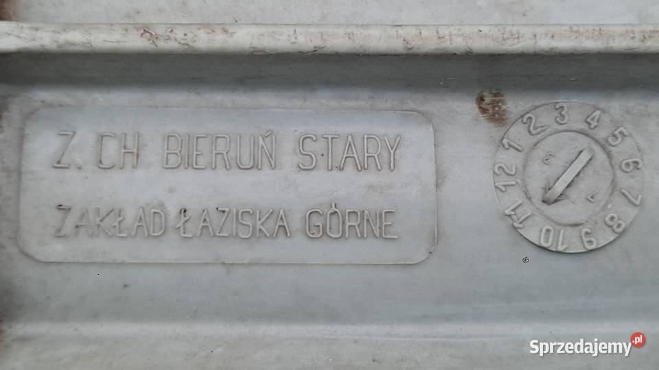 Skrzynka na butelki PRL Cieszyn