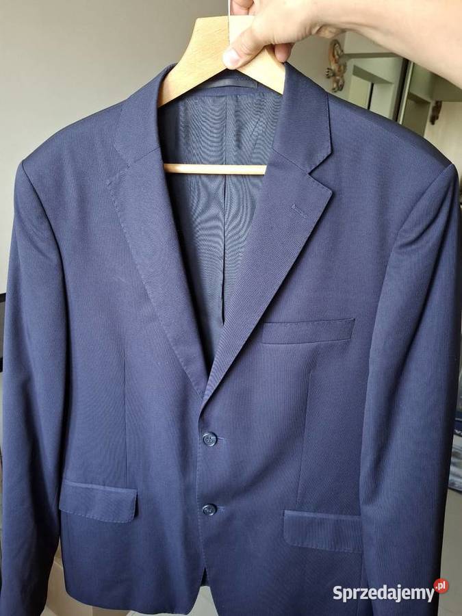 Garnitur męski Dino Salvani 182 granatowy Rozmiar XL małopolskie Kraków sprzedam