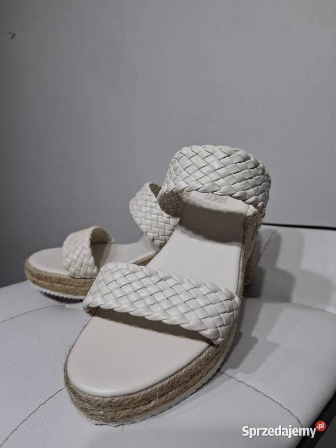 Sandały 385 klapki espadryle damskie 24.5cm