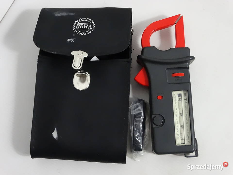 Amperomierz kleszczowy BEHA UNITEST Analogowy Biłgoraj