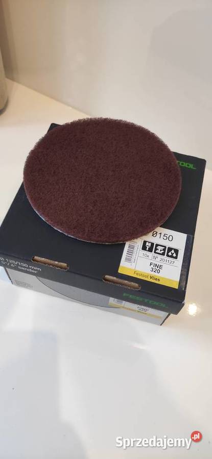 Arkusze ścierne z włókniny Vlies średnica D150 Warszawa