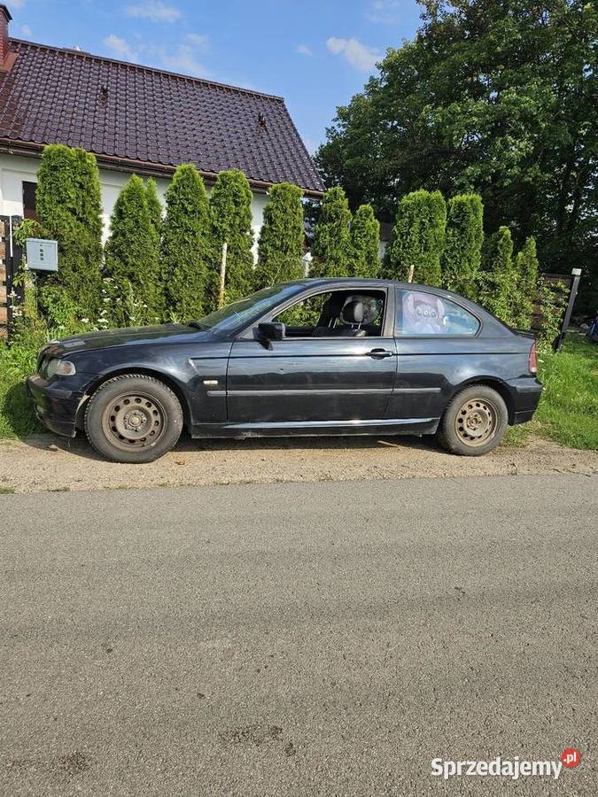 BMW E46 316ti Compact 18 N46B18A Sapphire Black Bechcice-Parcela