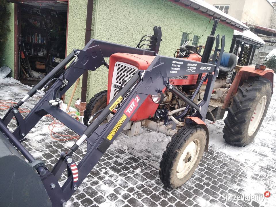 Ładowacz czołowy Euroramka C360 MF 3P dowóz Kraj Napoleon sprzedam