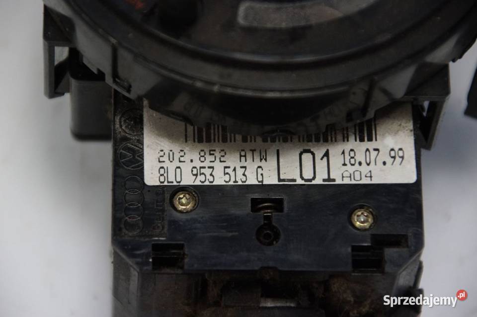 PRZEŁĄCZNIK ZESPOLONY AUDI A3 8L 8L0953513G Lipno