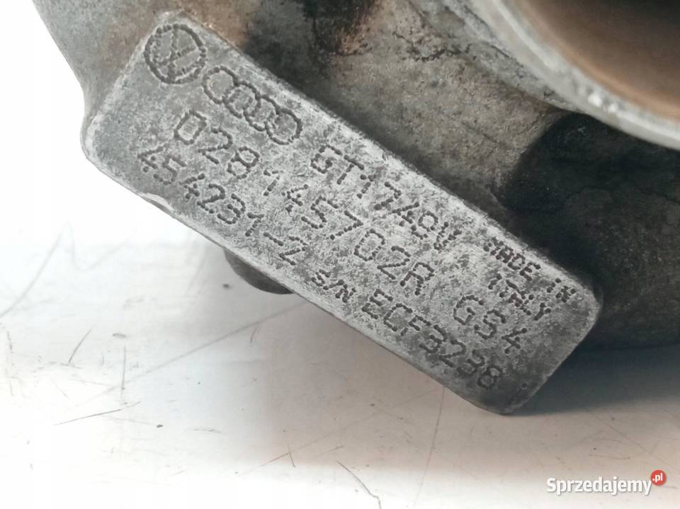 TURBOSPRĘŻARKA GT1749V 028145702R 19 TDI Audi A6