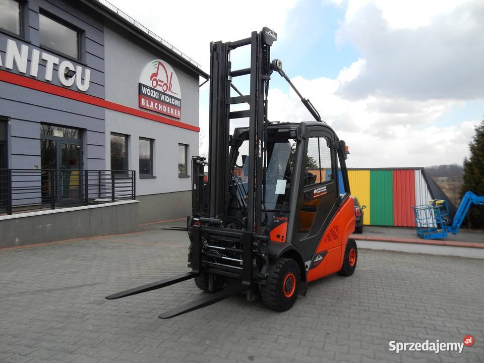 Wózek widłowy Linde H25D02 Pozycjoner z Mogilany