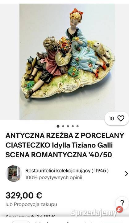 Tiziano Galli Capodimonte Idilio Scultore Pabianice