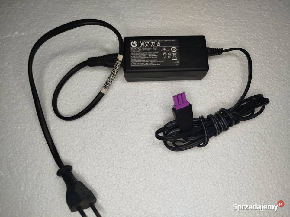 Zasilacza drukarki HP 0957 2385 22V 455mA USB